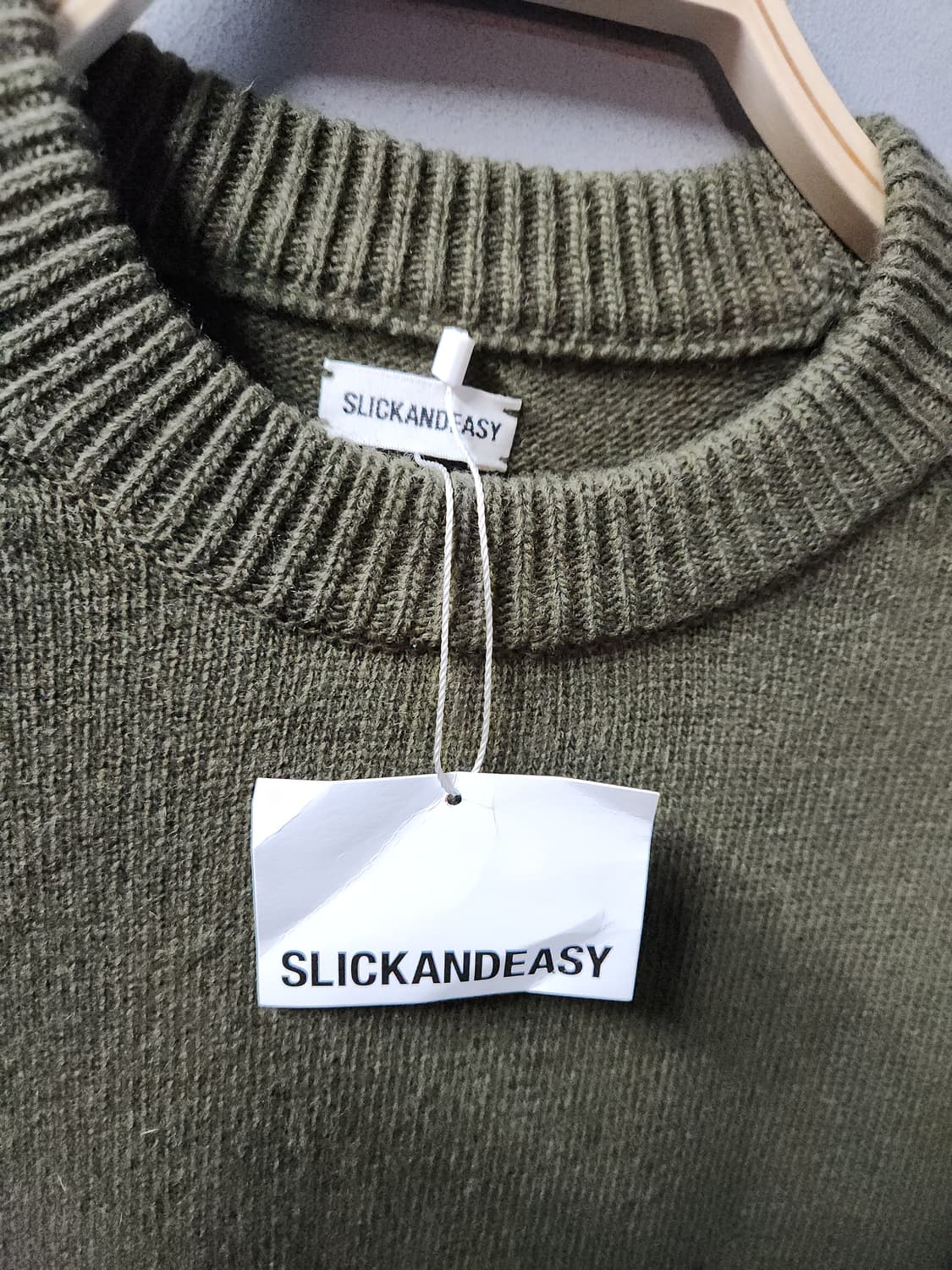 슬릭앤이지 봉 니트 새상품 상품이미지4