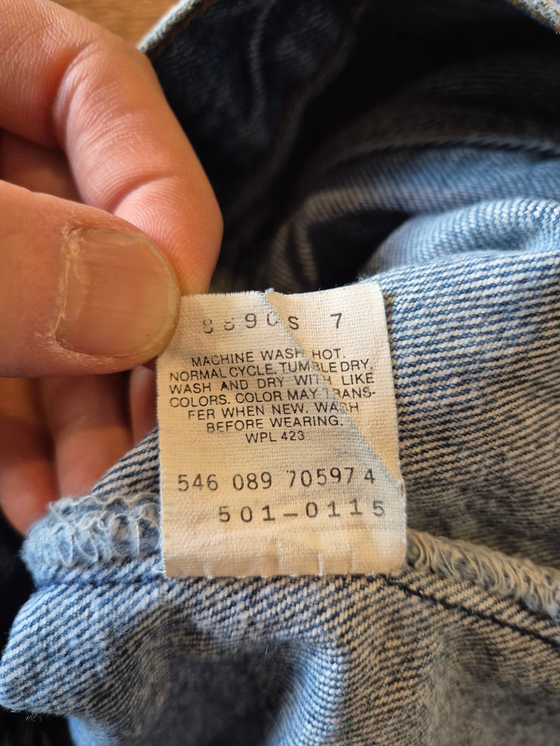 Levis 501 89s 상품이미지5