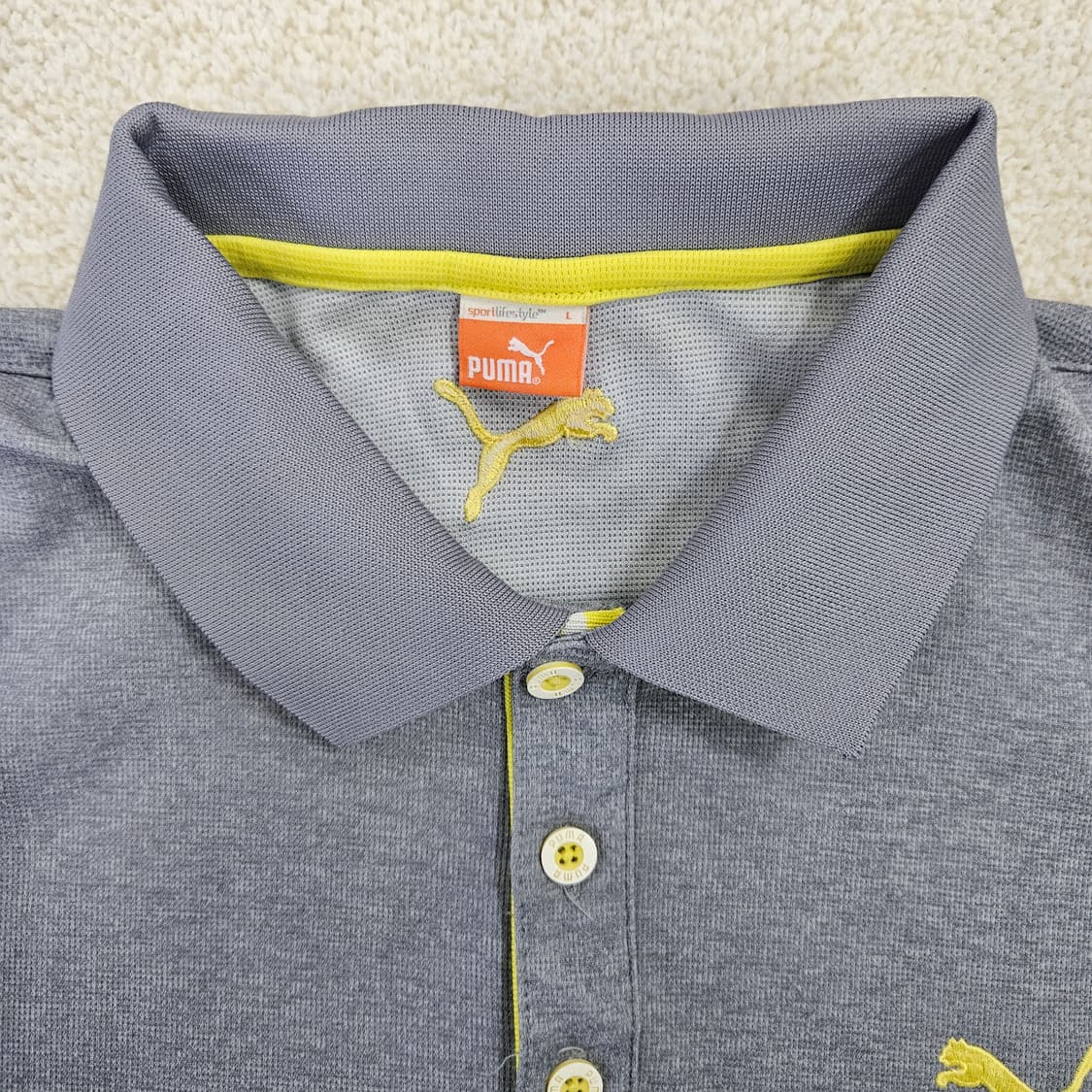 [L] 푸마 긴팔 카라 티셔츠 1027JM1 상품이미지2