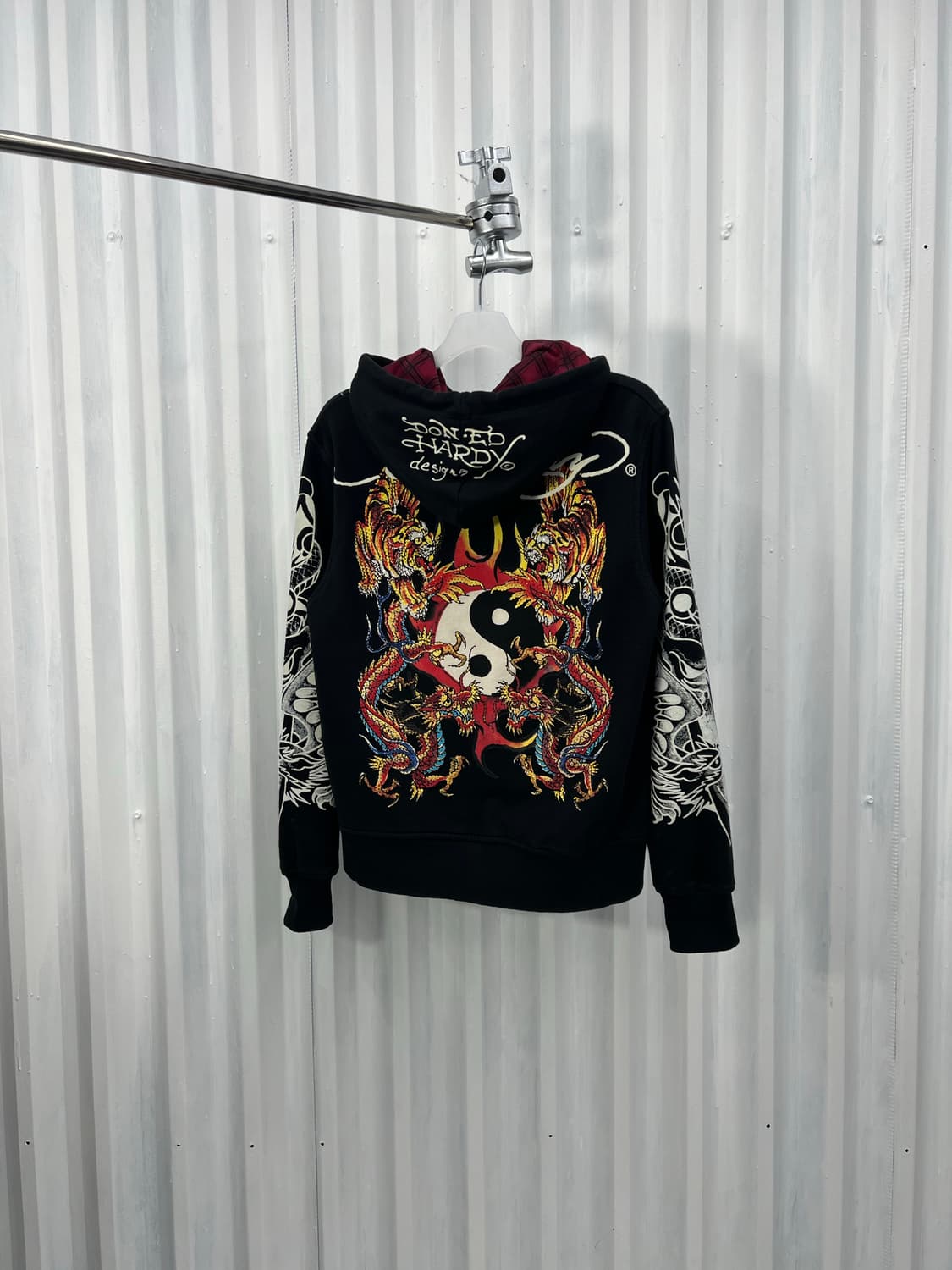 Ed Hardy 풀타투 후드집업 (크리스찬 오디저) 상품이미지2