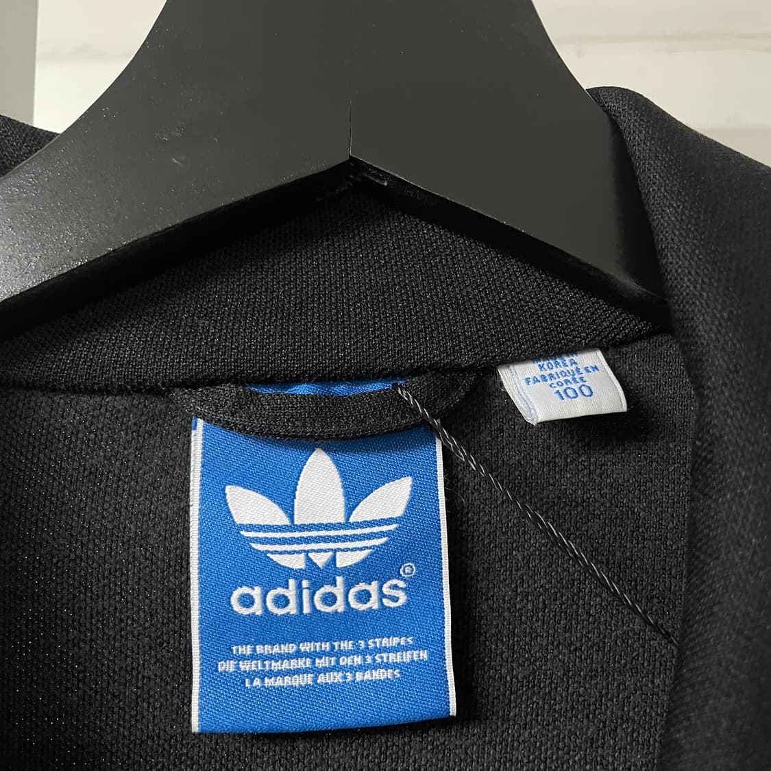 아디다스 유로파 트랙탑 져지 블랙 100 상품이미지5