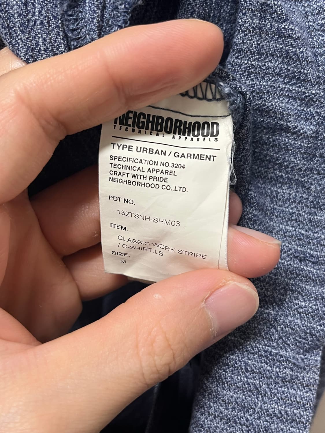 Neighborhood stripe work shirt 상품이미지6