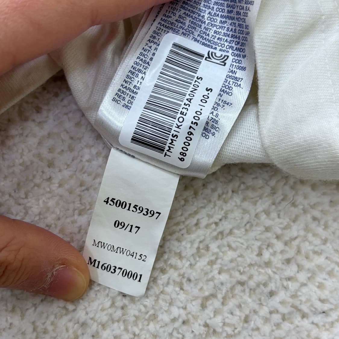 S 타미힐피거 반팔 티셔츠 0304E 상품이미지6