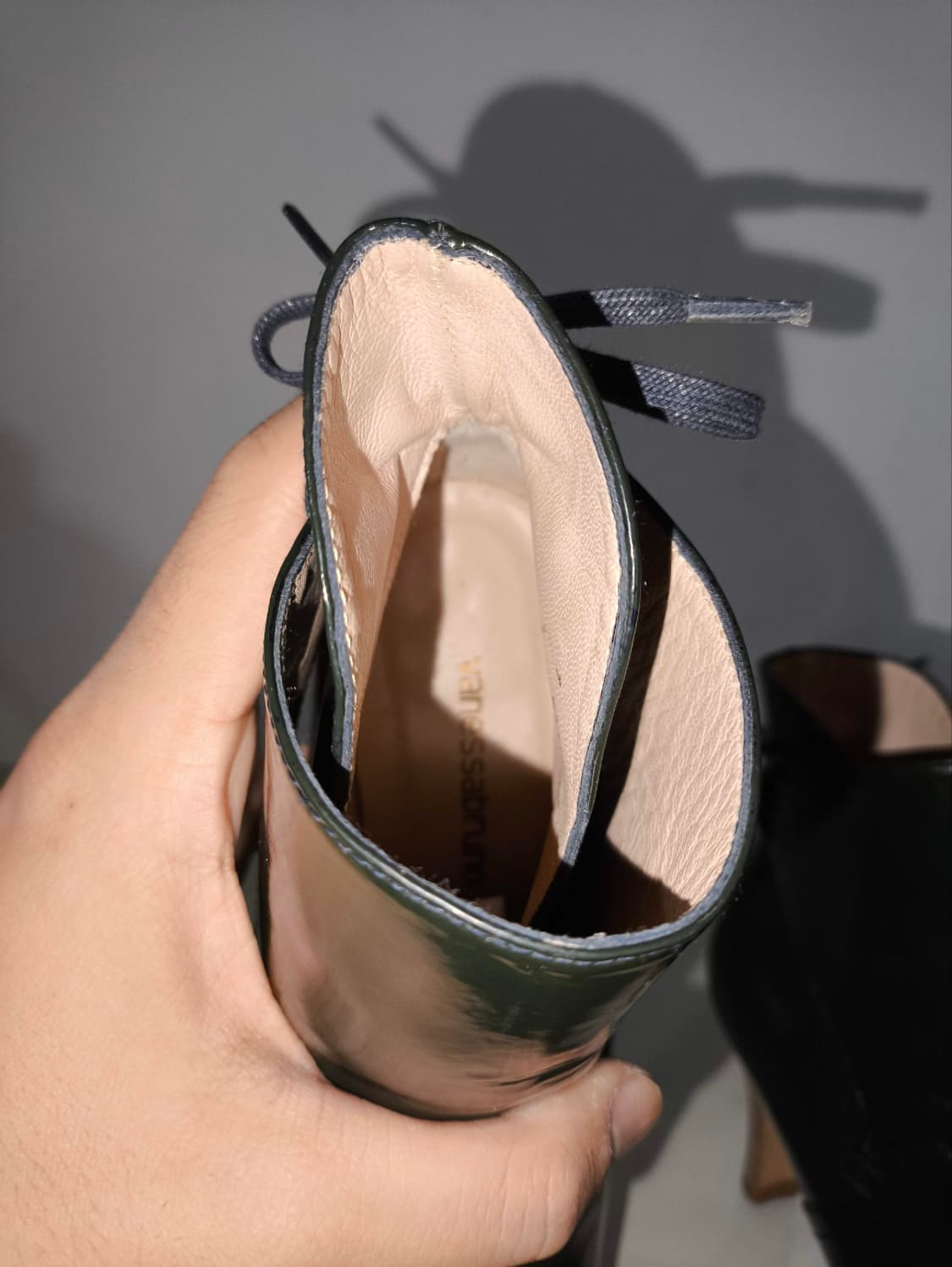 37 240mm 바네사브루노 애나멜 부츠 상품이미지7