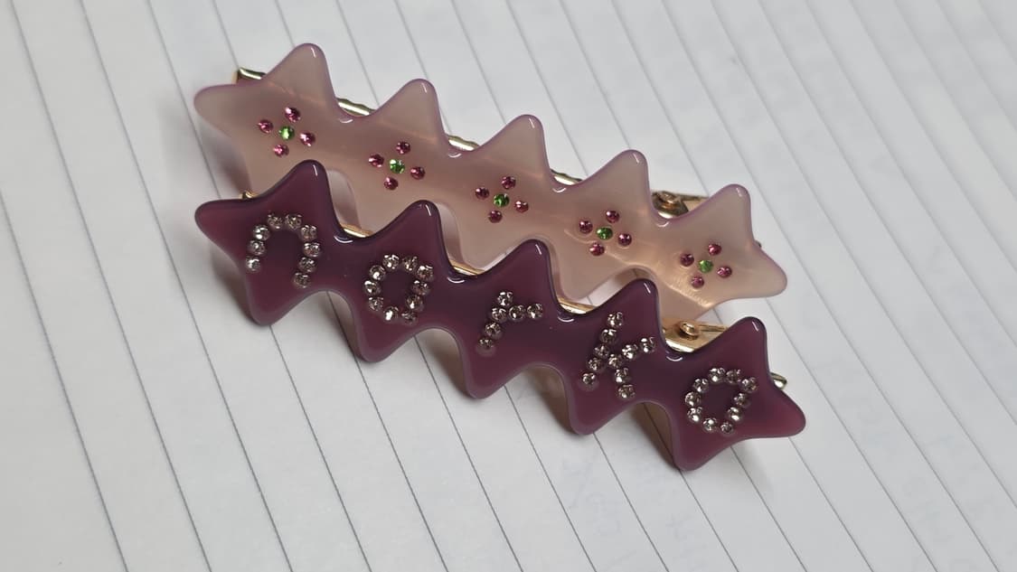 나르카 큐빅 웨이브 헤어핀 세트 상품이미지5