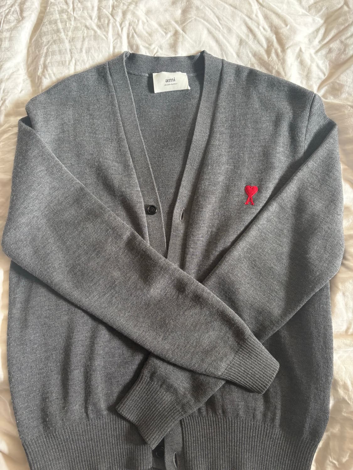 아미 가디건 그레이 상품이미지1