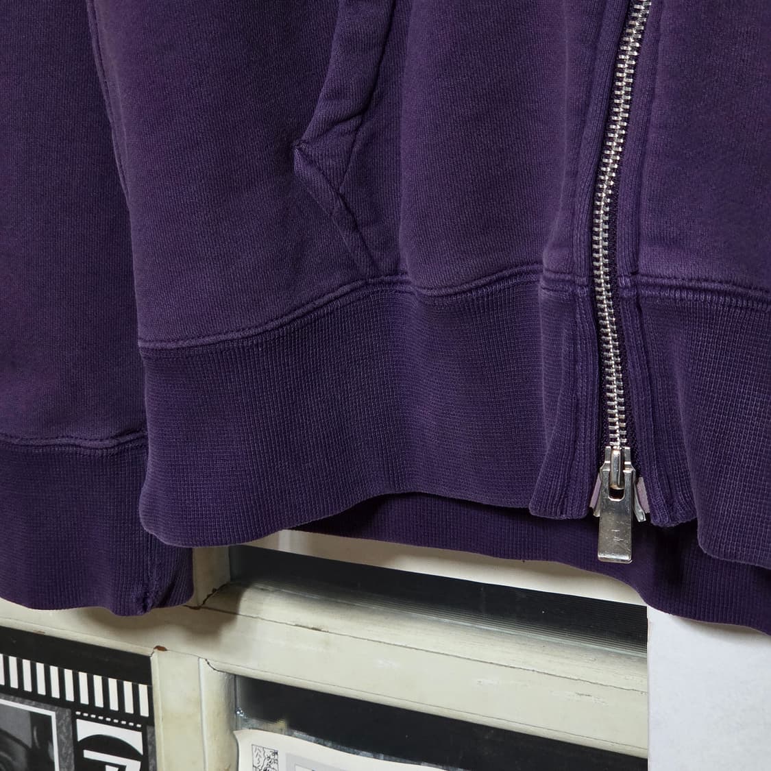 나이키 퍼플 투웨이 스우시 자수 후드집업 상품이미지5