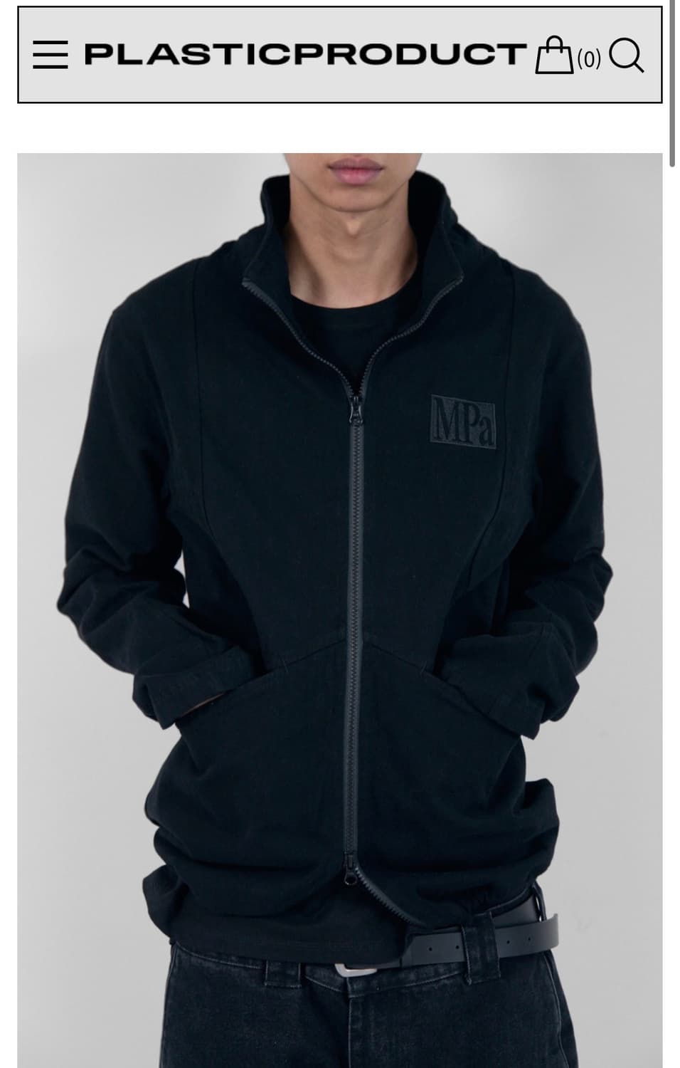 MPa PORTABLE JACKET (BLACK) L사이즈 상품이미지1