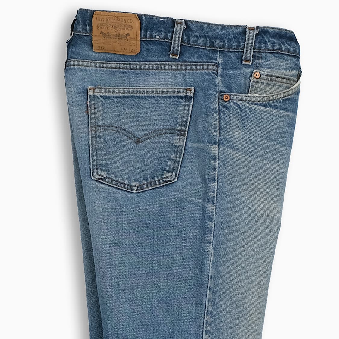 리바이스 517 오렌지탭 진청 80s USA 34인치 OR51736220 상품이미지5