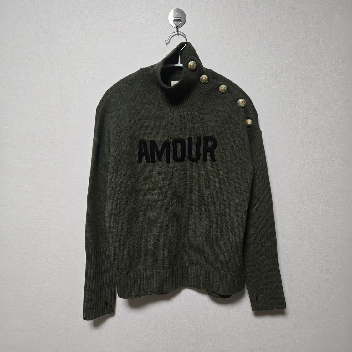 쟈딕앤볼테르 숄더버튼 니트 /여성 니트/ 여자 니트  상품이미지2