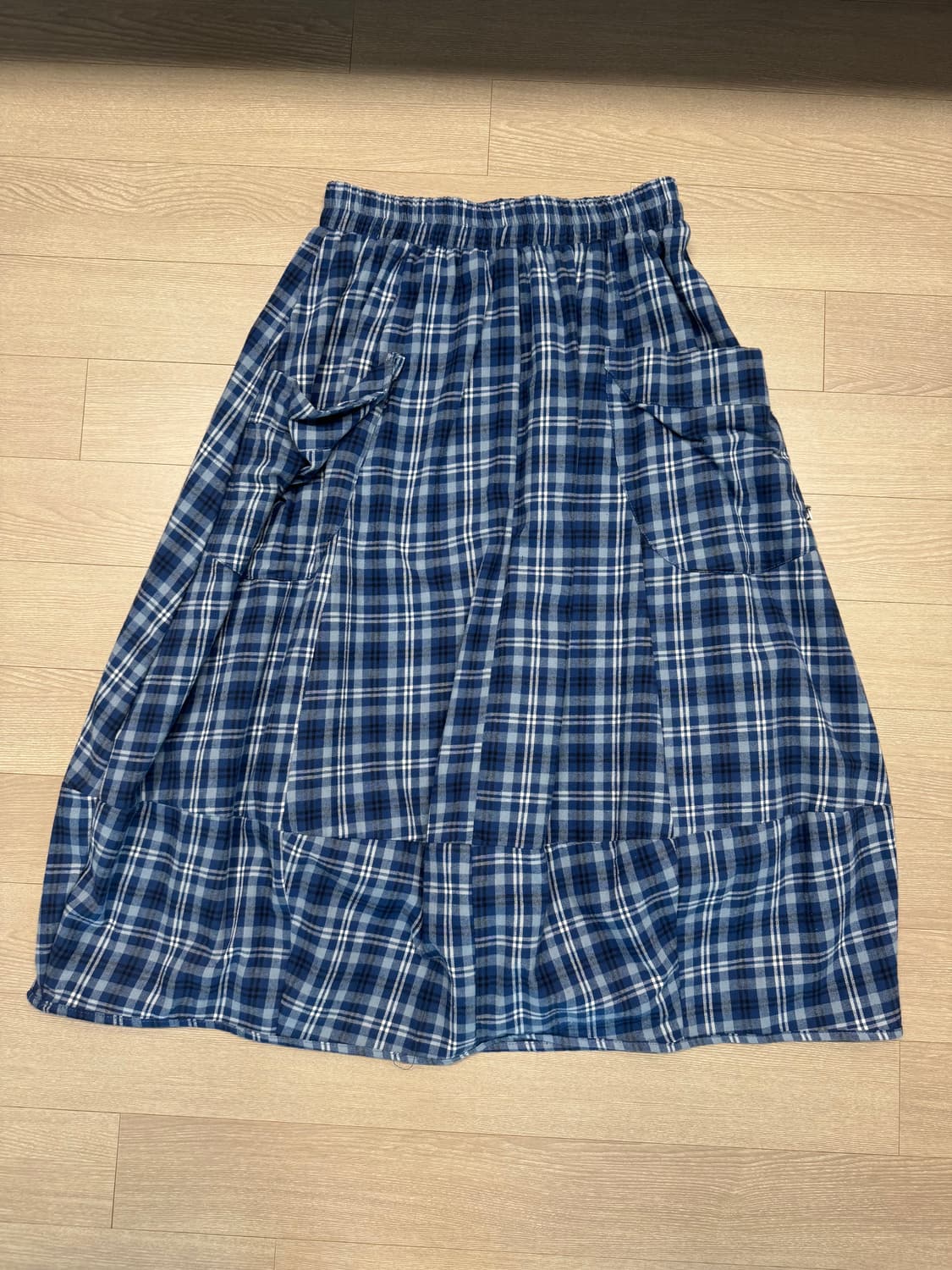 RENSE 렌세 체크 스커트 OS 상품이미지1