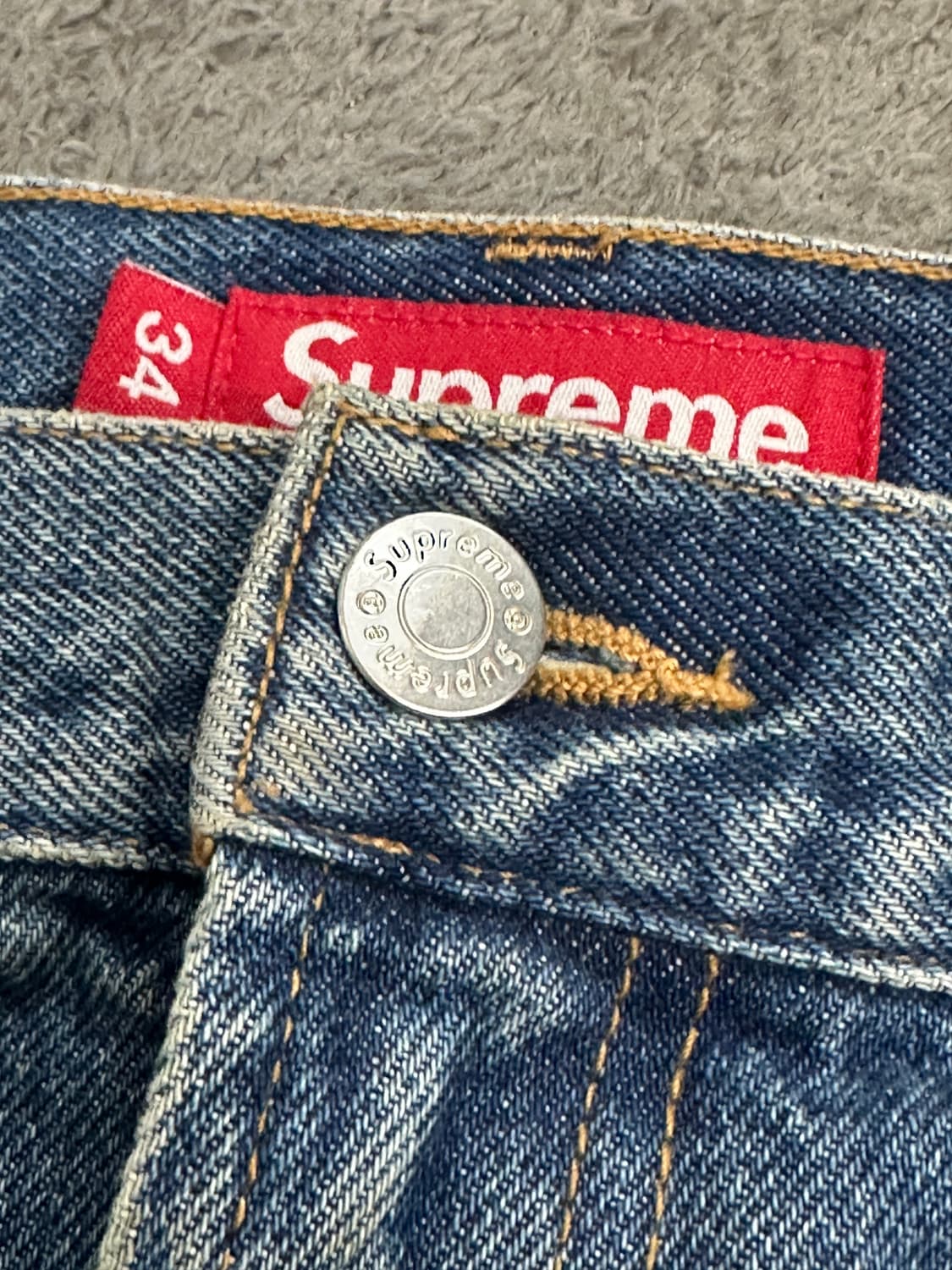 Supreme Baggy Jeans 인디고 34 상품이미지5