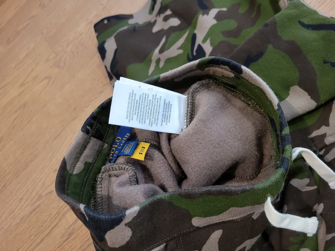 폴로키즈 카모 기모셋 2y 상품이미지5