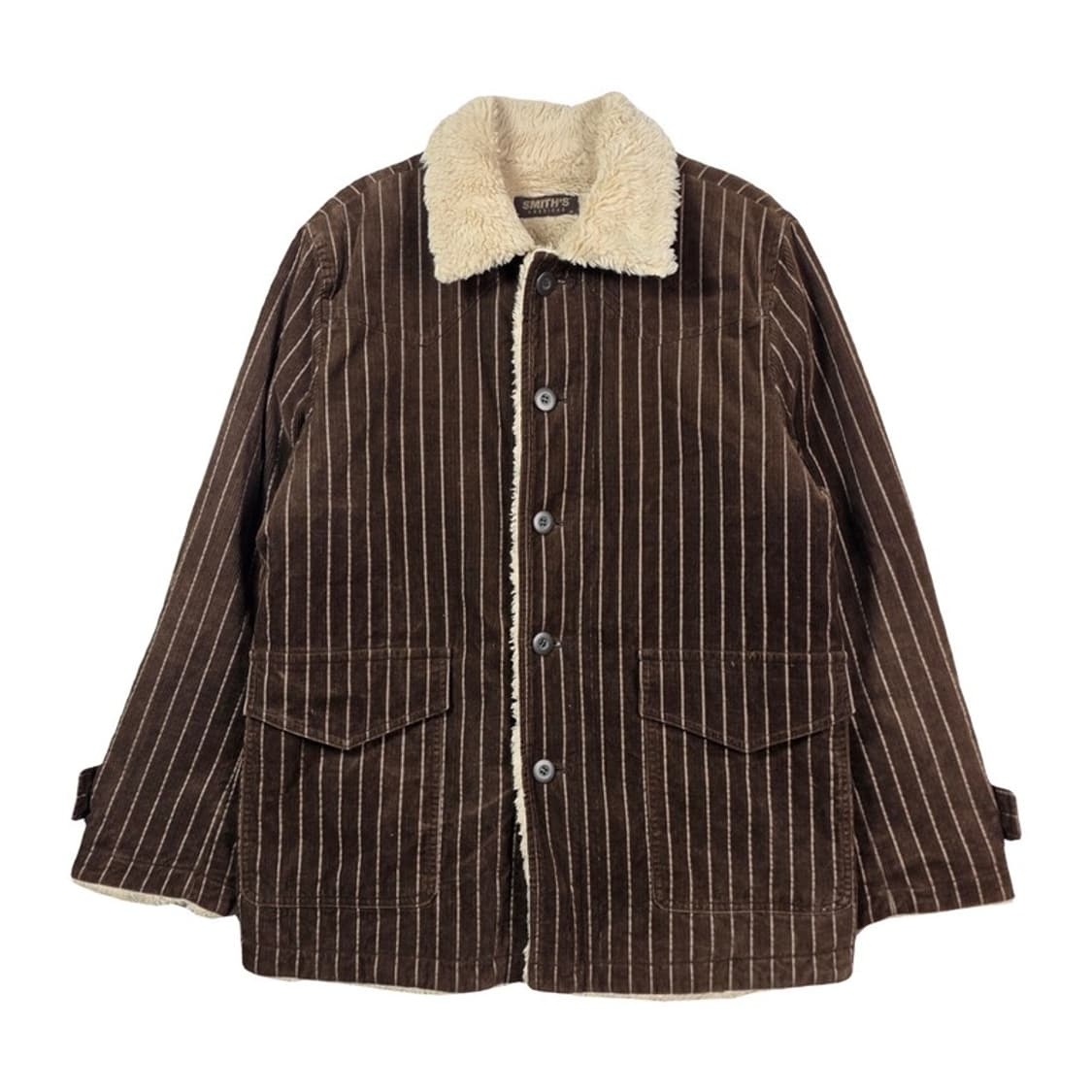 스미스 아메리칸 스트라이프 코듀로이 쉐르파 자켓 M 상품이미지1