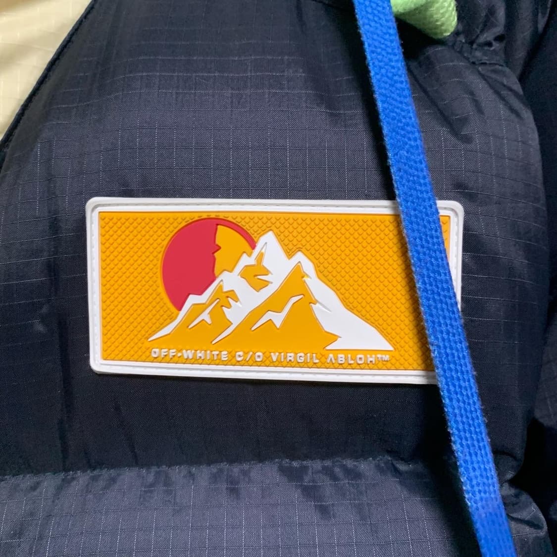 M, 105~110/오프화이트 애로우 스캘폴딩 패딩  상품이미지4