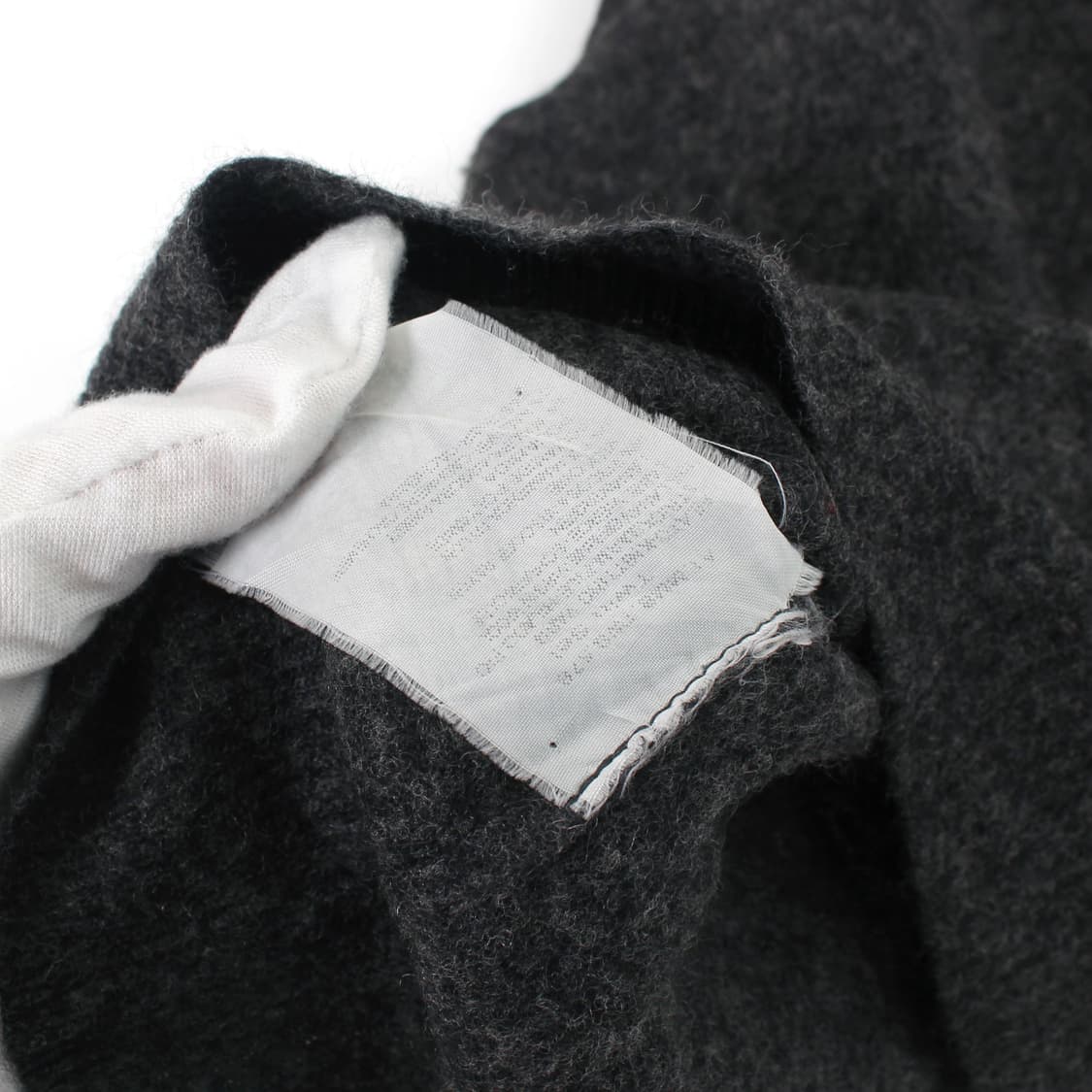 막스마라 MaxMara 그레이 라운드 넥 니트 베스트 상품이미지6