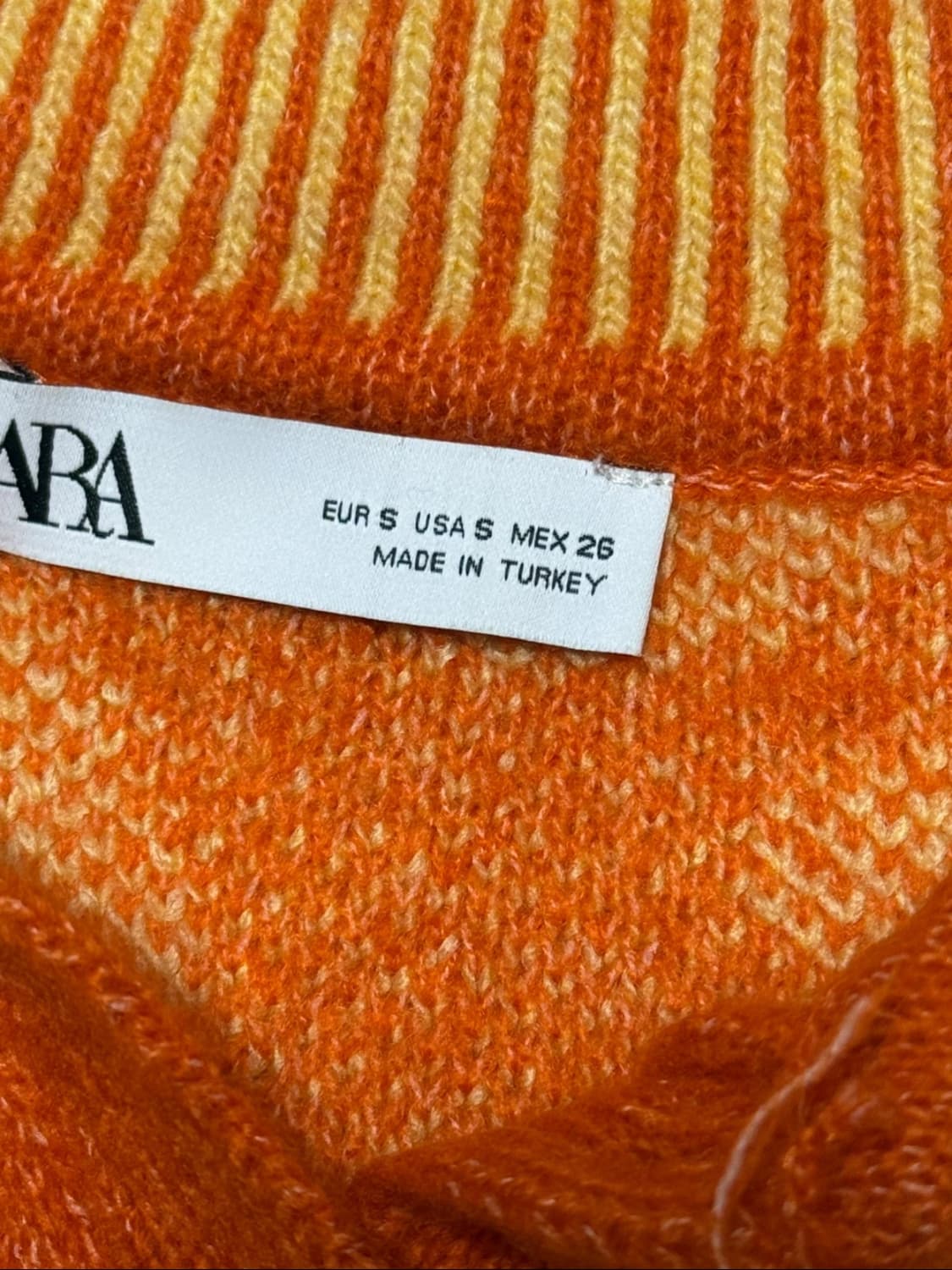 자라 자카드 호피 니트 베스트 상품이미지3