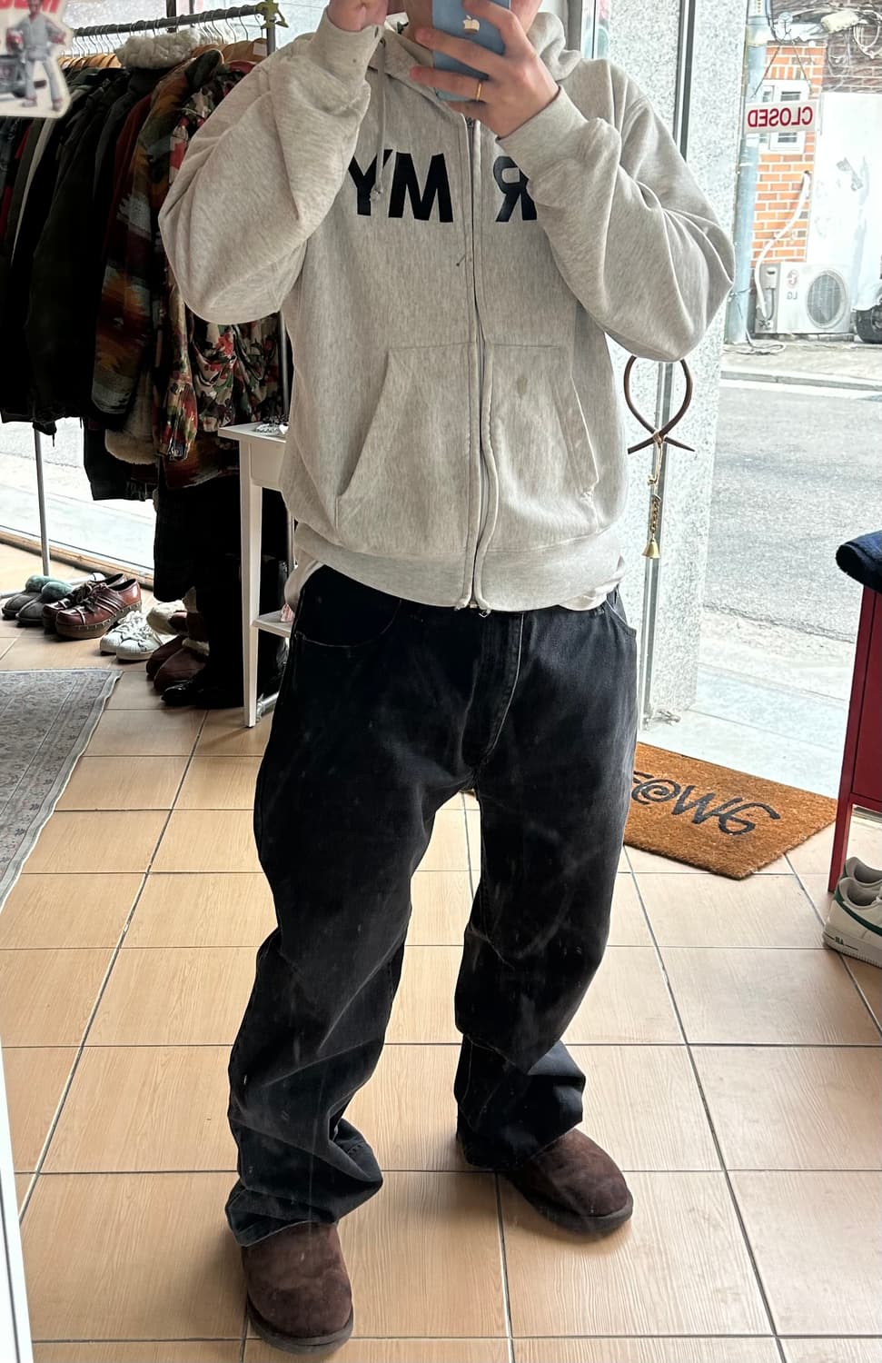 00‘s 리바이스505 블랙진 38in 상품이미지7