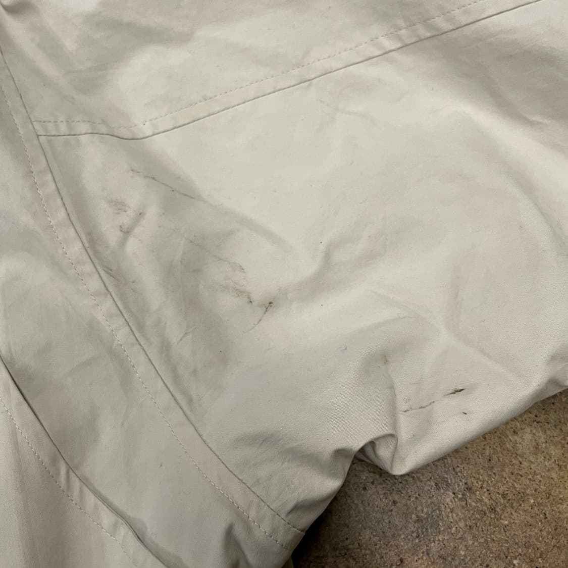 [정품/M] 버버리 아이보리 자켓 점퍼 b18 상품이미지6