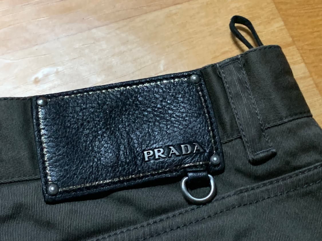 PRADA 프라다 크롭팬츠(코튼)50 사이즈 상품이미지10