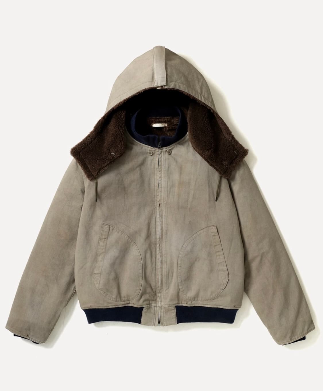 [2] A.presse 아프레쎄 빈티지 WW2 US 네이비 덱 후드 자켓 상품이미지1