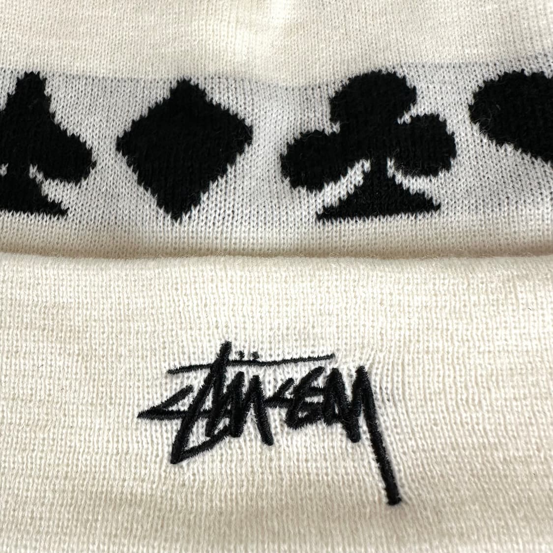 스투시 자가드 커프 비니 상품이미지2