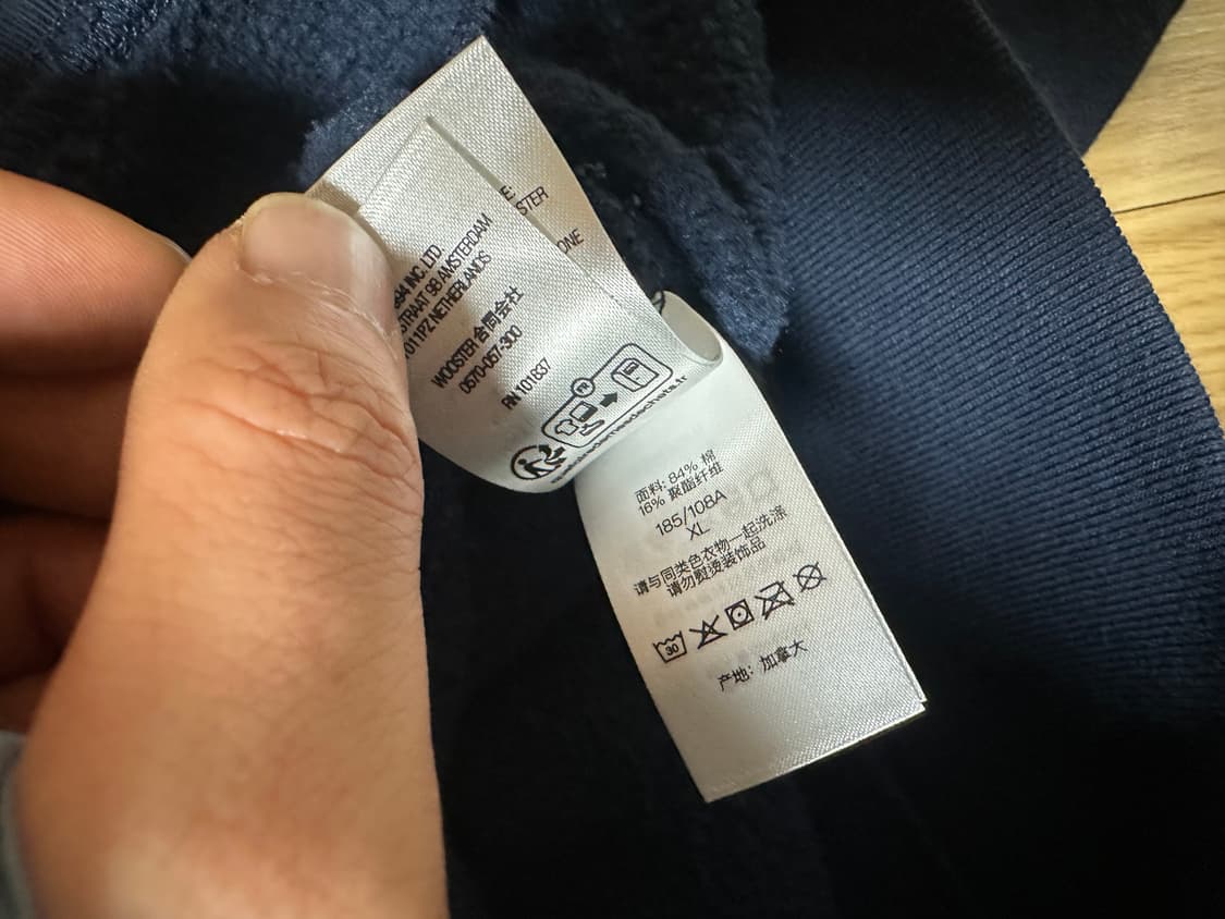 슈프림 스몰 박스 후드 스웨트셔츠 네이비  상품이미지3