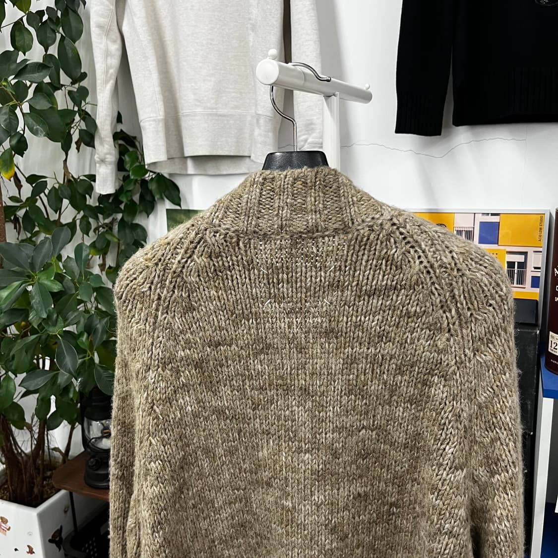 메종마르지엘라 울/알파카 오버핏 가디건 L 상품이미지4