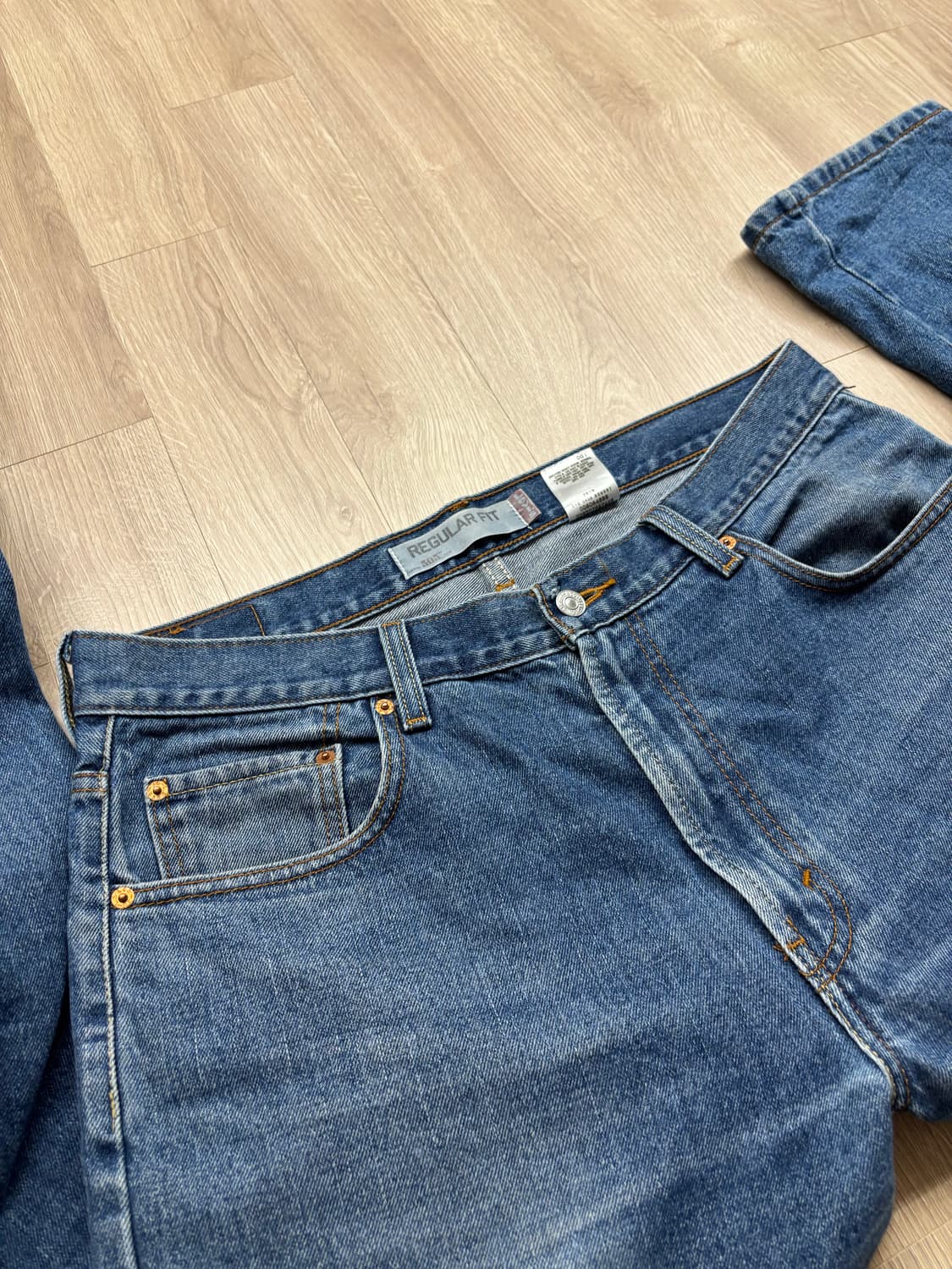 빈티지 리바이스 505 청바지 W36 L34 상품이미지5