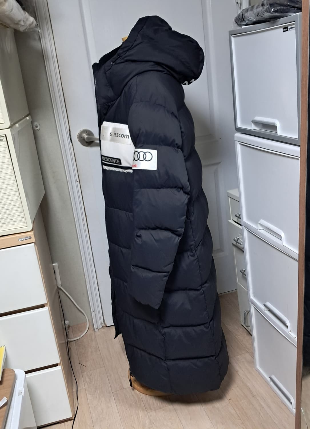 데상트 아우디 롱패딩 덕다운 100 상품이미지2