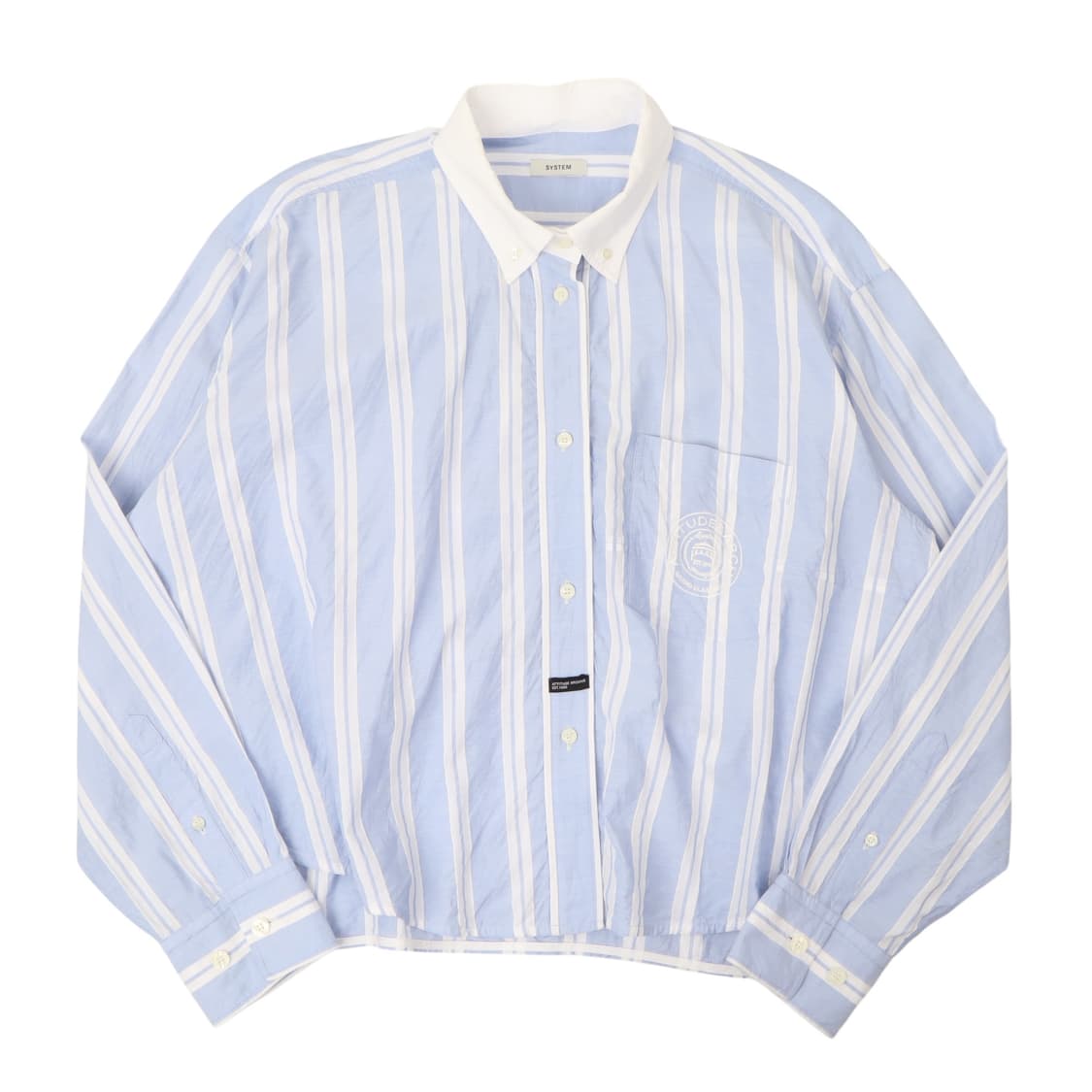시스템 22년식 스트라이프 셔츠 상품이미지1