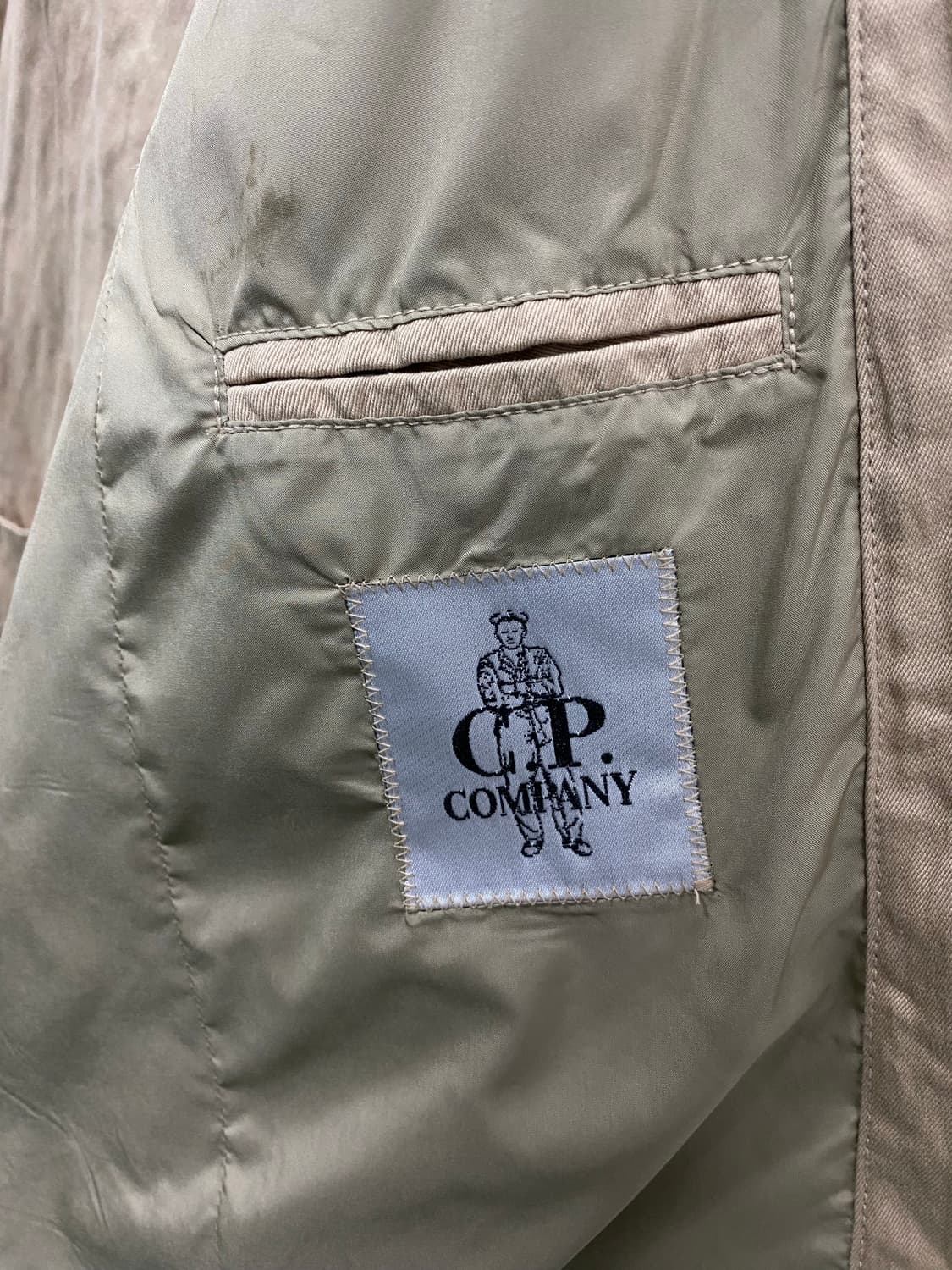 씨피컴퍼니 투버튼 블레이저 링클 자켓 M 상품이미지5