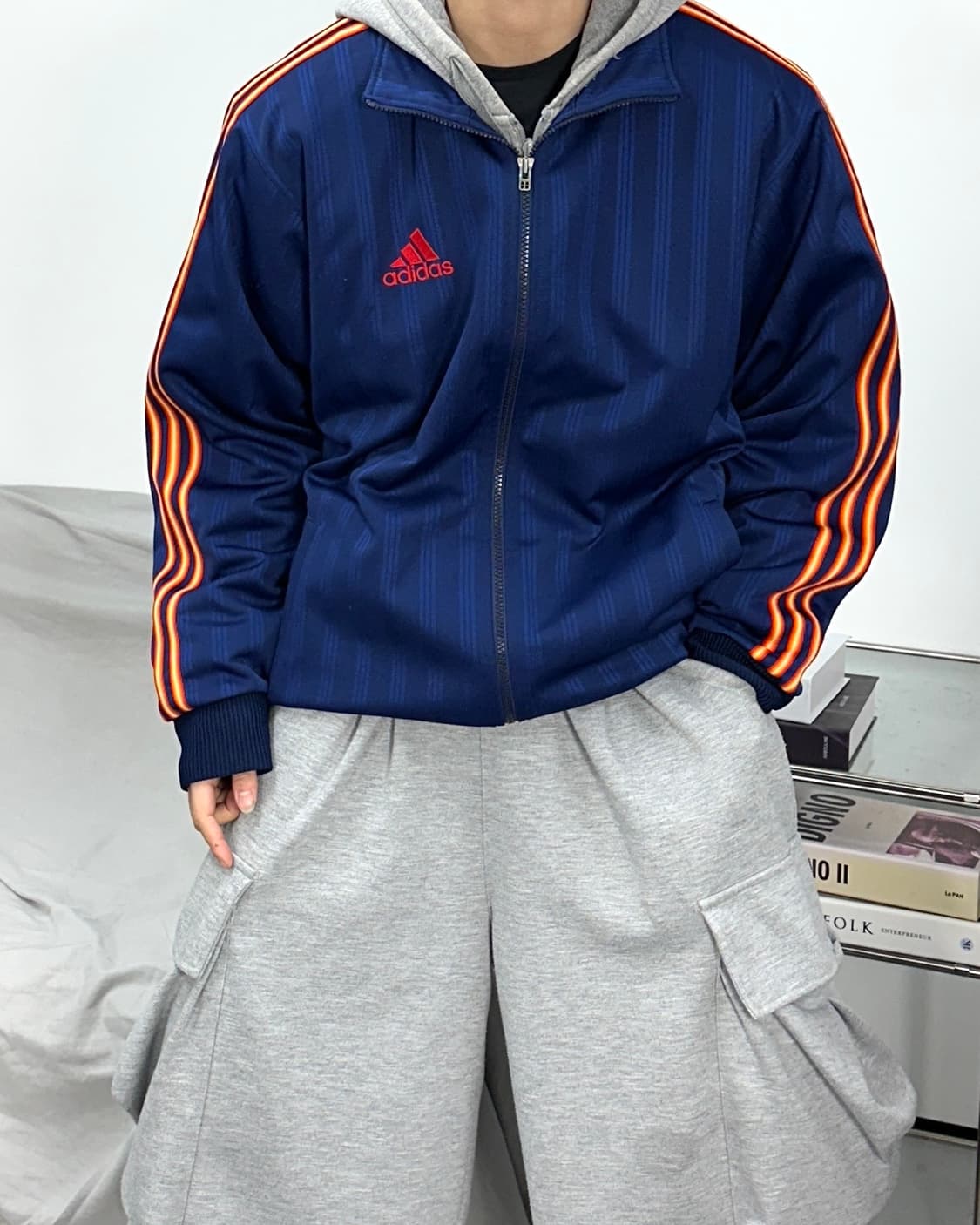 아디다스 00s 제펜 네이비 트랙탑 져지 상품이미지2