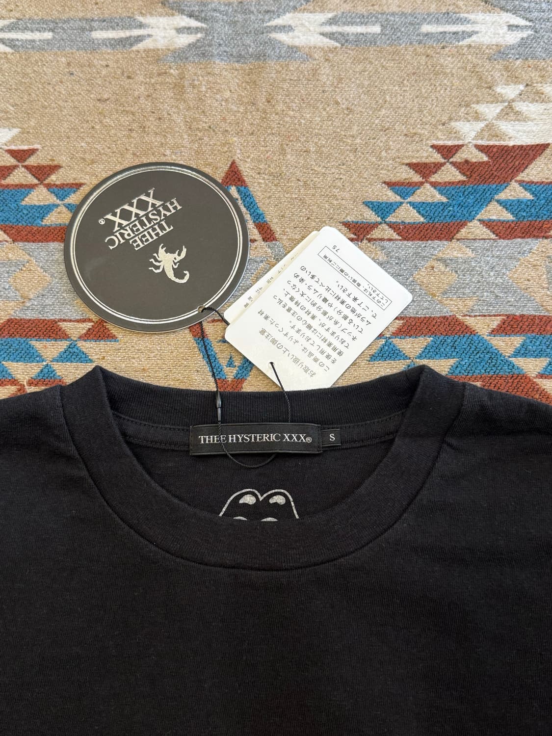 [S][90] 히스테릭글래머 x 롤링스톤즈 월드투어 빈티지 티셔츠  상품이미지2