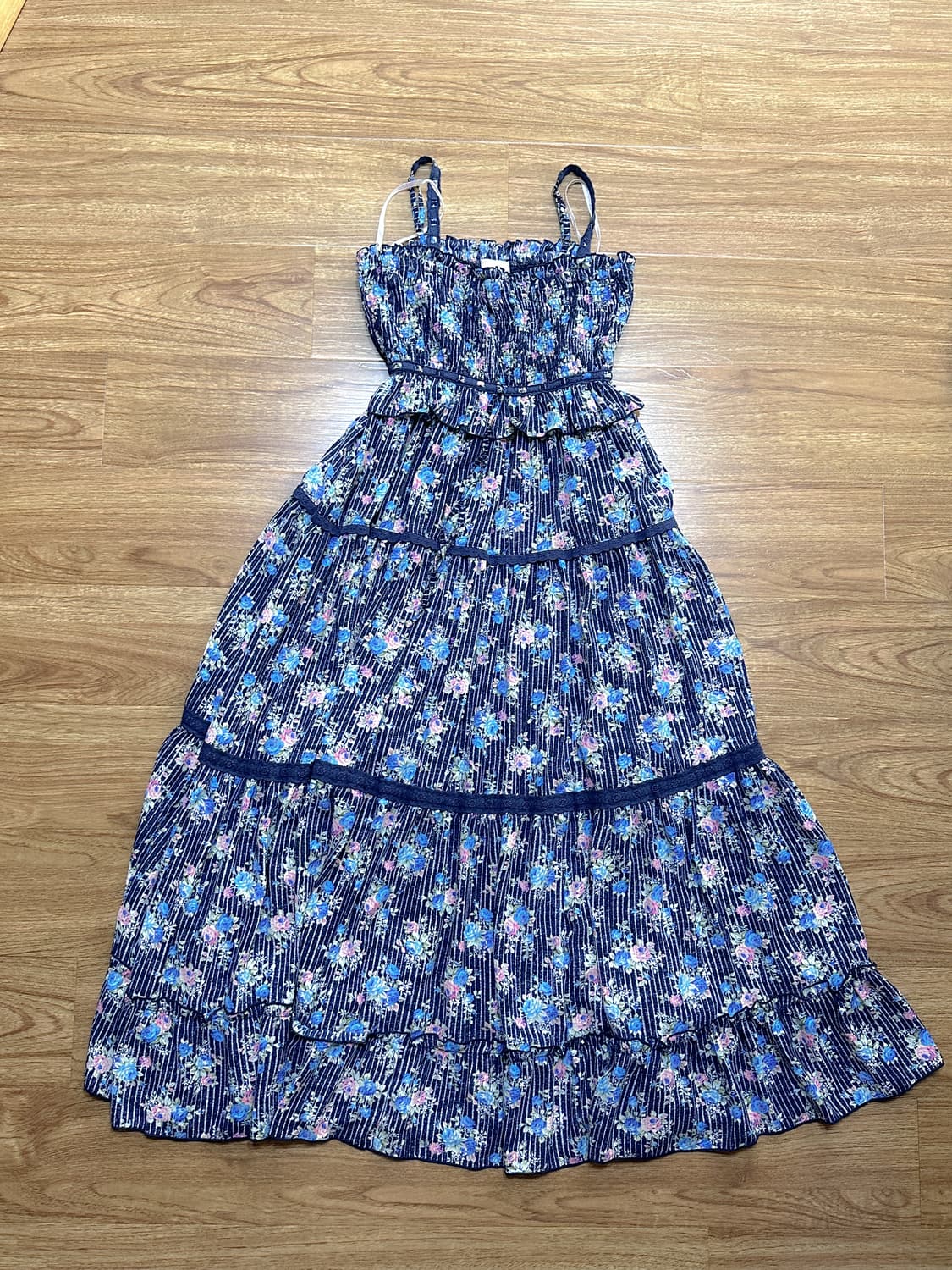 빈티지 리즈리사 나시 원피스 히메갸루 로걀 라떼 모리걸 페어리 긱시크 상품이미지1