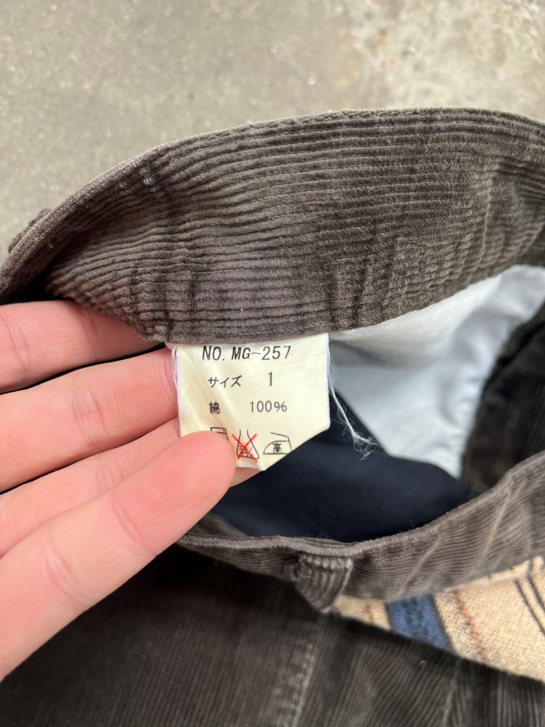 RCKS DESIGN 도킹 골덴팬츠 상품이미지6