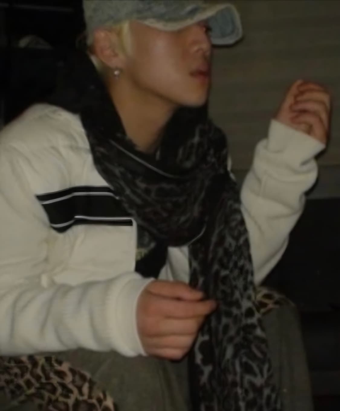 새상품) KAPITAL 캐피탈 노인과바다 보로 캡 블랙 상품이미지5