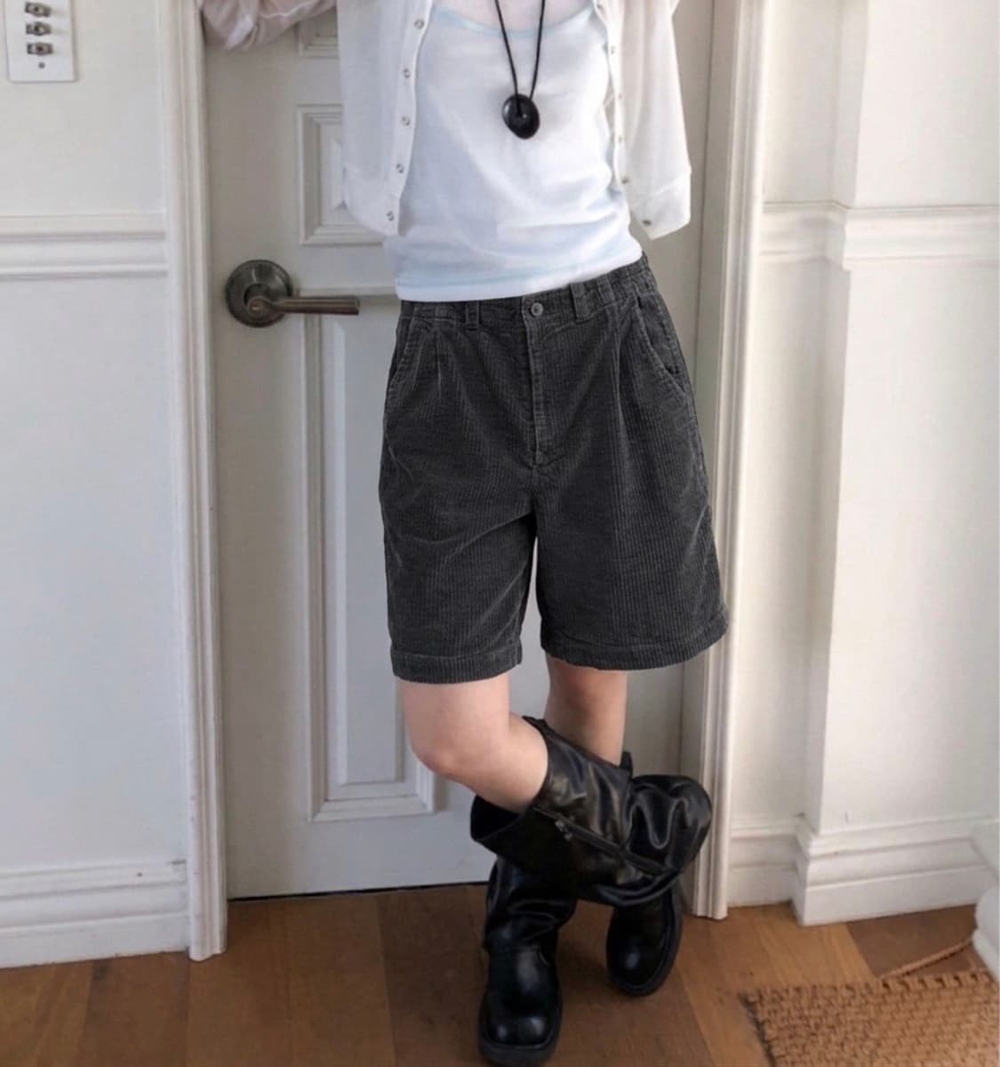 Issey miyake Hai sporting gear 코듀로이 반바지 상품이미지1