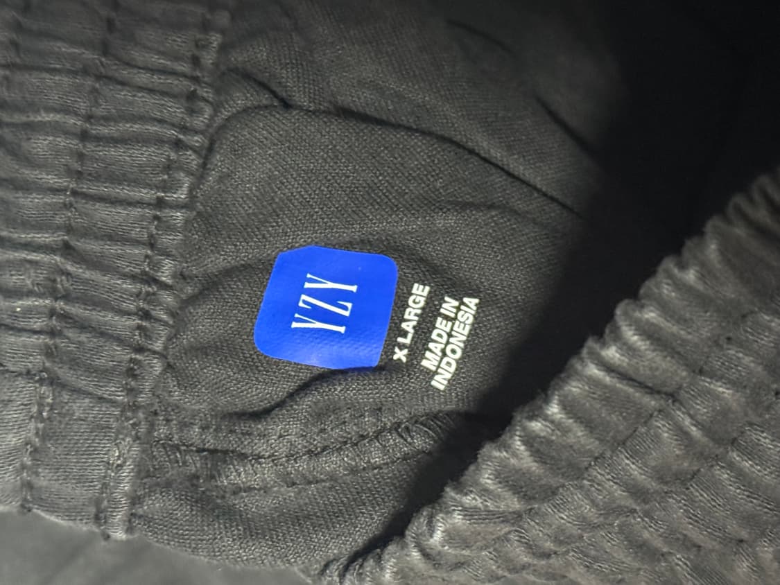 이지갭 YEEZYGAP 사틴카고팬츠 XL 블랙 상품이미지3