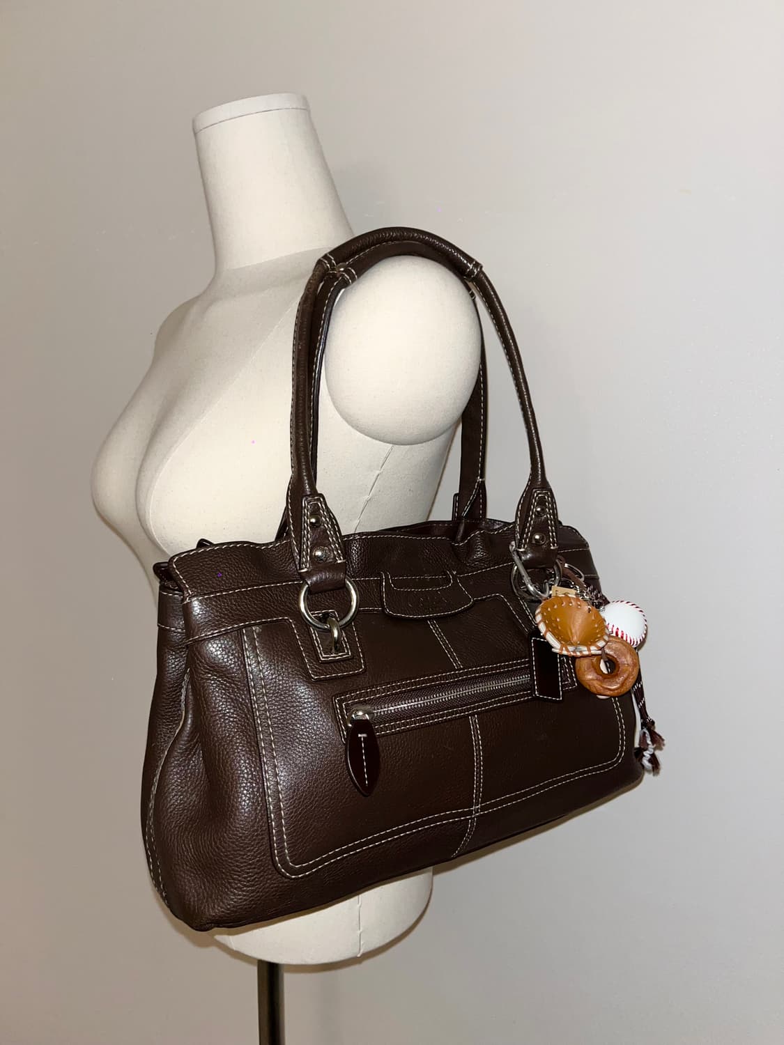 📦 Coach brown Shoulder Bag 상품이미지4