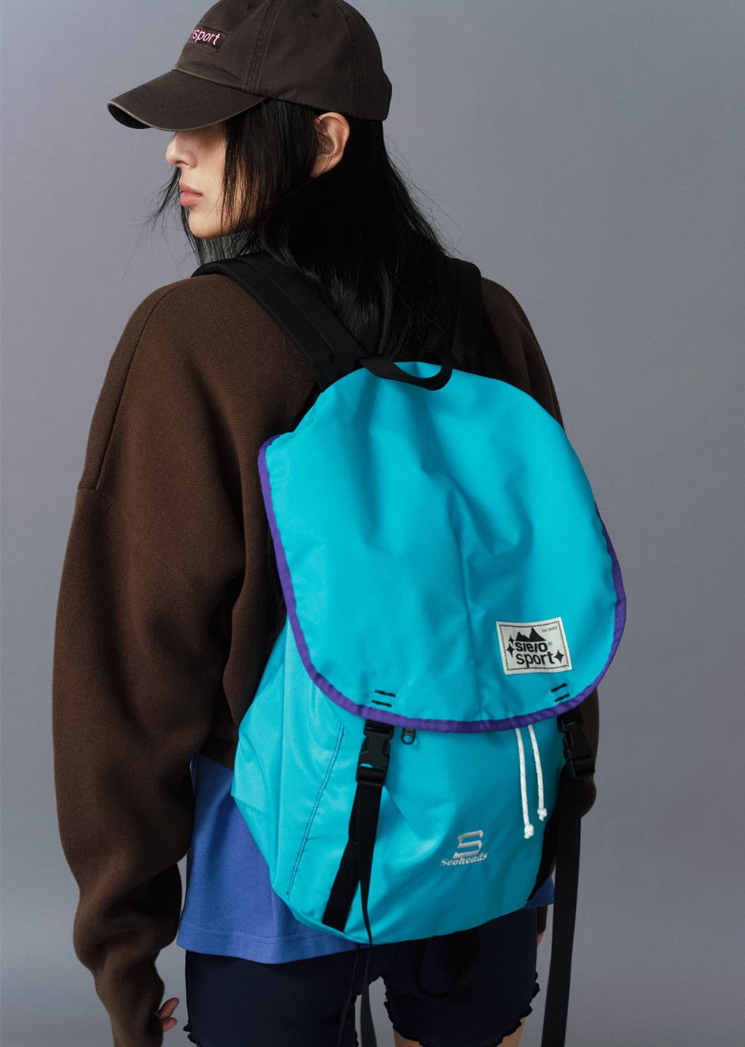 에스이오 볼캡 s/e/o SPORT CAP 브라운 상품이미지4