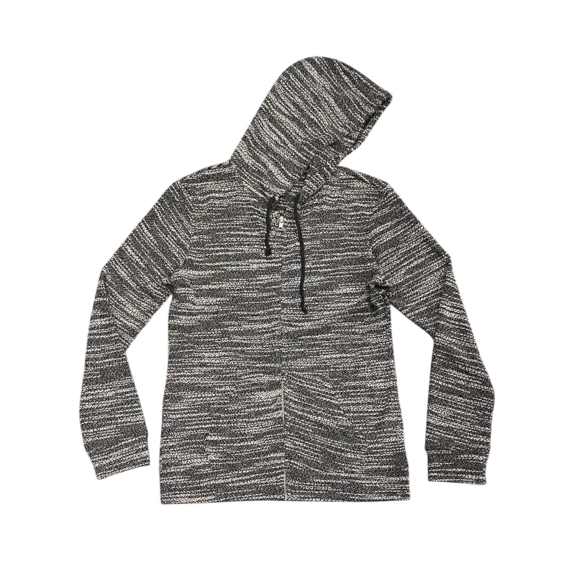 Retro engine 그레인 니트 후드집업 상품이미지2