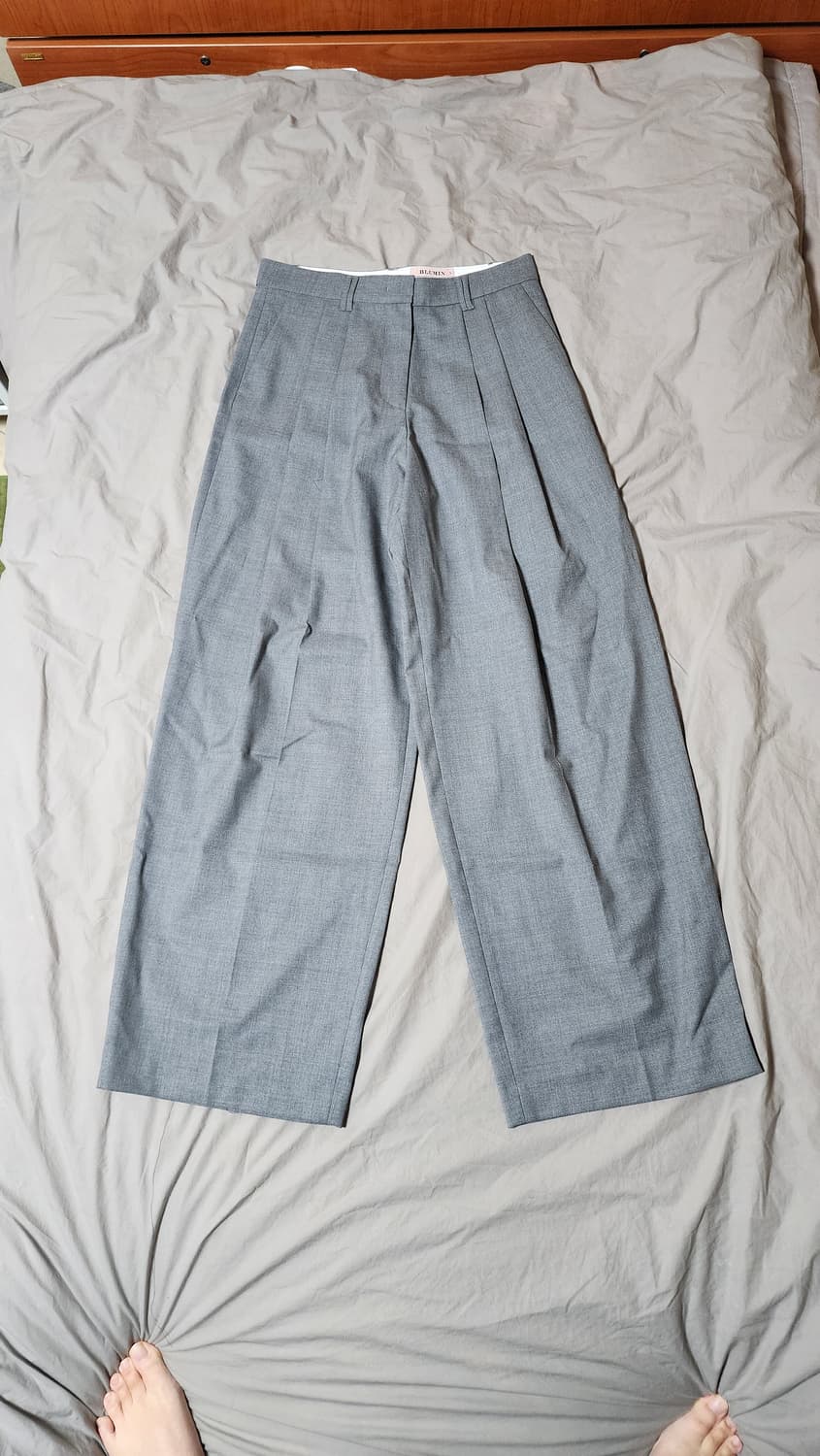 블루민 자체제작 여성용 바지수트셋업 상품이미지2