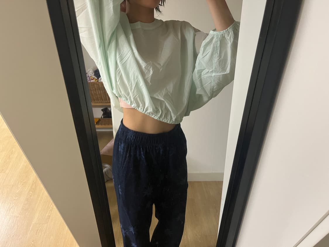 벌룬핏 민트 탑 상품이미지1