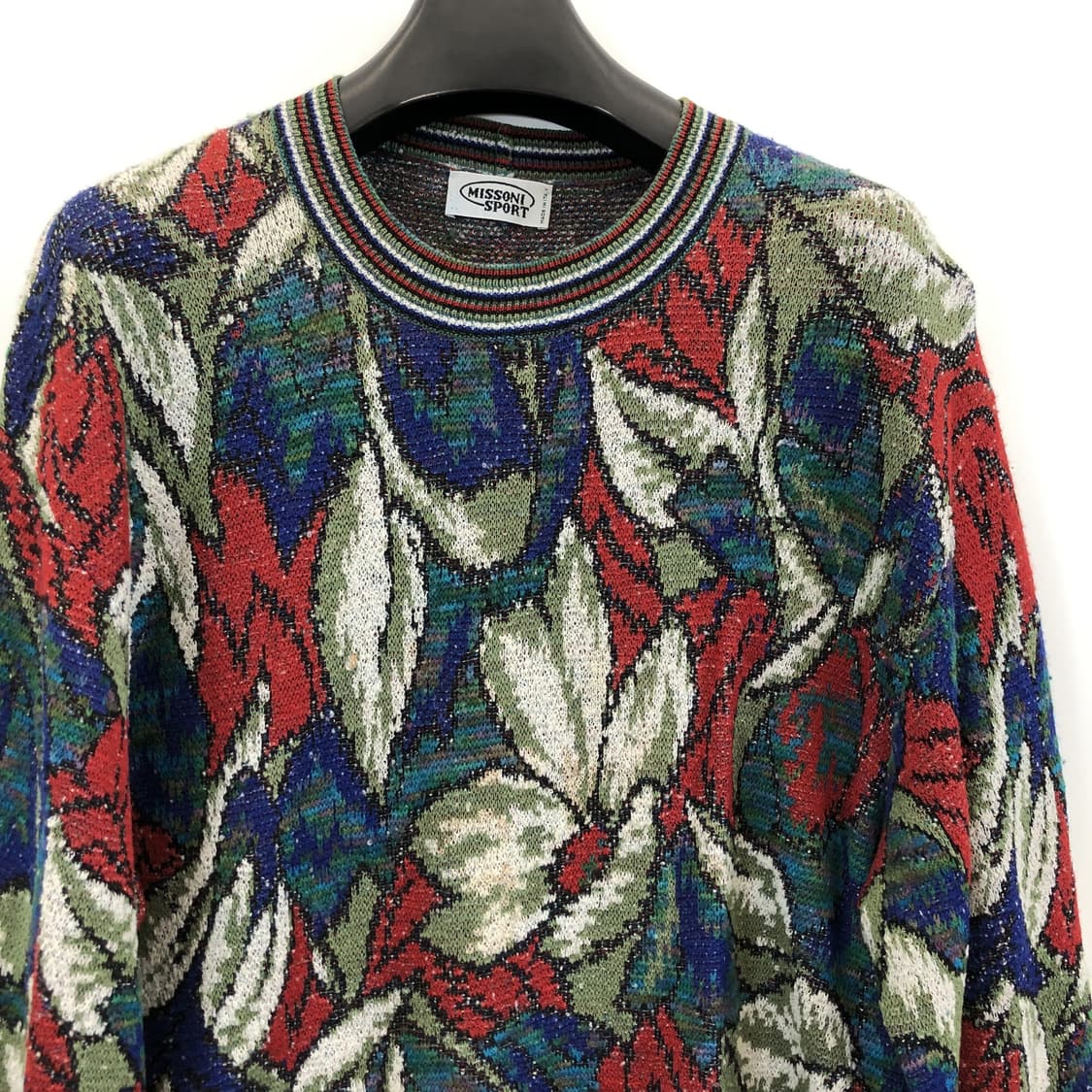 미쏘니 이태리 울 패턴니트 110-115  상품이미지2