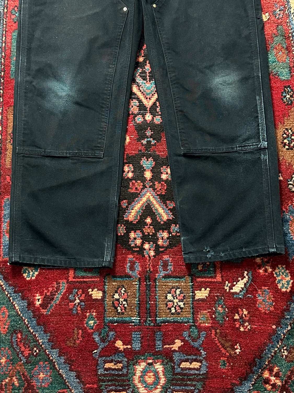 OG USA Made 칼하트 B01 더블니 블랙 칼하트 썩블니 상품이미지7