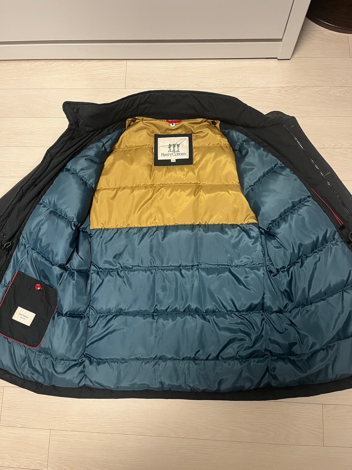 헨리코튼 스핏파이어 사파리 다운 점퍼 105 워싱카키색 상품이미지2