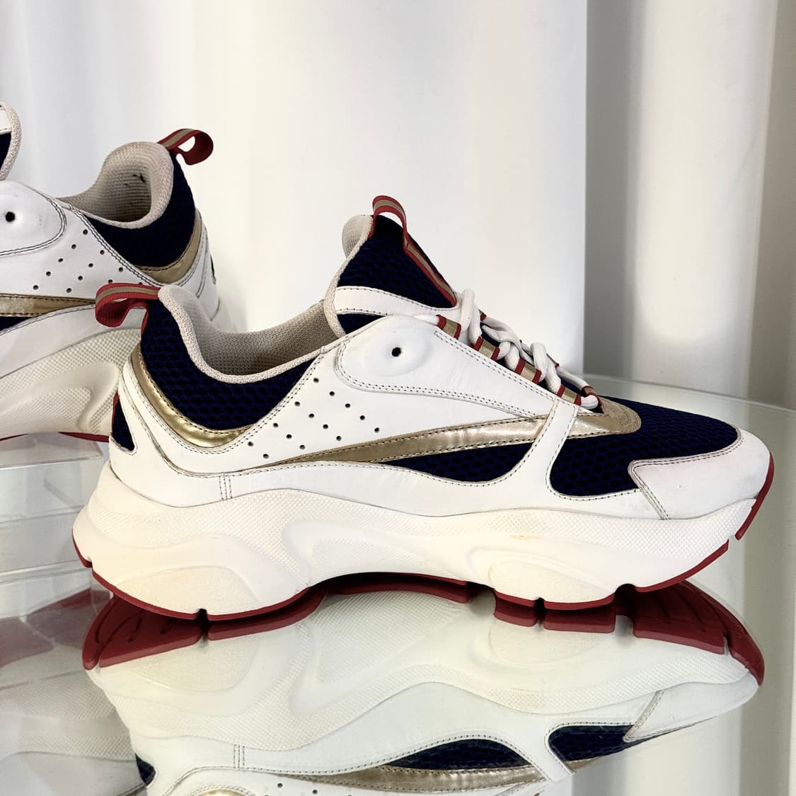 디올 b22 테크니컬 한정판 화이트 블루  상품이미지3