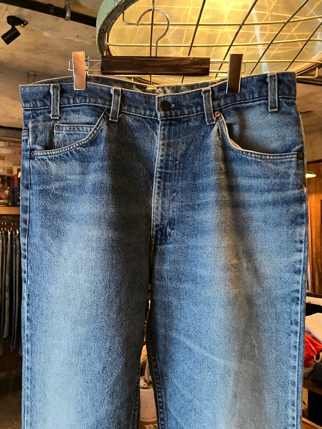 80s USA 빈티지 리바이스 517 부츠컷 데님 팬츠 상품이미지3