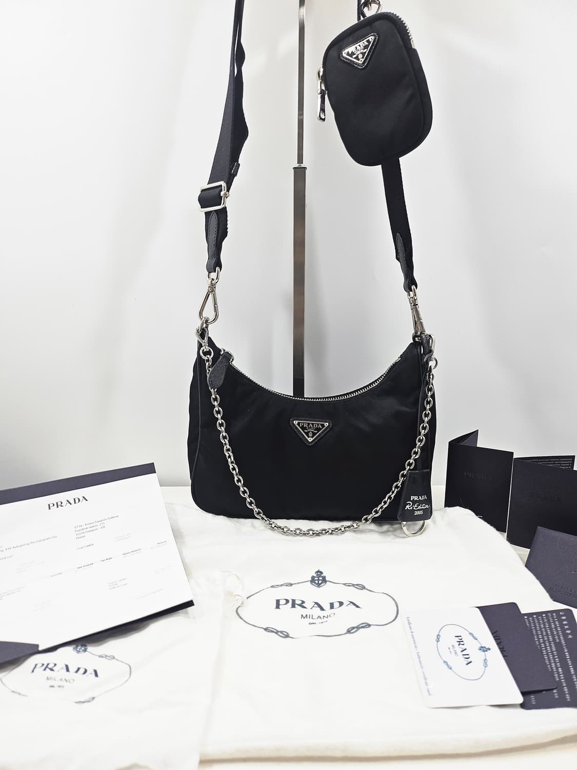 [정품]프라다 리에디션 2005 리나일론백 상품이미지1